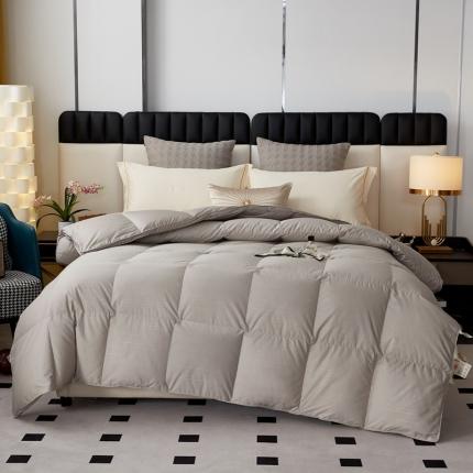 91家纺网 家纺一手货源 找家纺 （总）2024年新款金银丝提花款高端鹅绒被95鹅绒被98鹅绒被