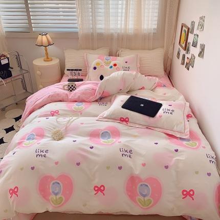 91家纺网 家纺一手货源 找家纺 （总）莱豫家纺 2023新款跑量纯棉四件套第17波