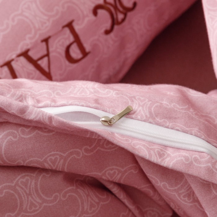 91家纺网 家纺一手货源 找家纺 棉生活 2023新款全棉磨毛四件套 艾可紫