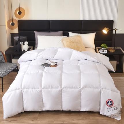 91家纺网 家纺一手货源 找家纺 （总）美之润 2025新款全棉白绒绒羽丝绒被