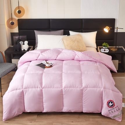 91家纺网 家纺一手货源 找家纺 （总）美之润 2025新款全棉白绒绒羽丝绒被