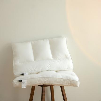 (总) 她喜爱枕芯枕头 2023新款日式全棉四分区护颈枕枕头枕芯