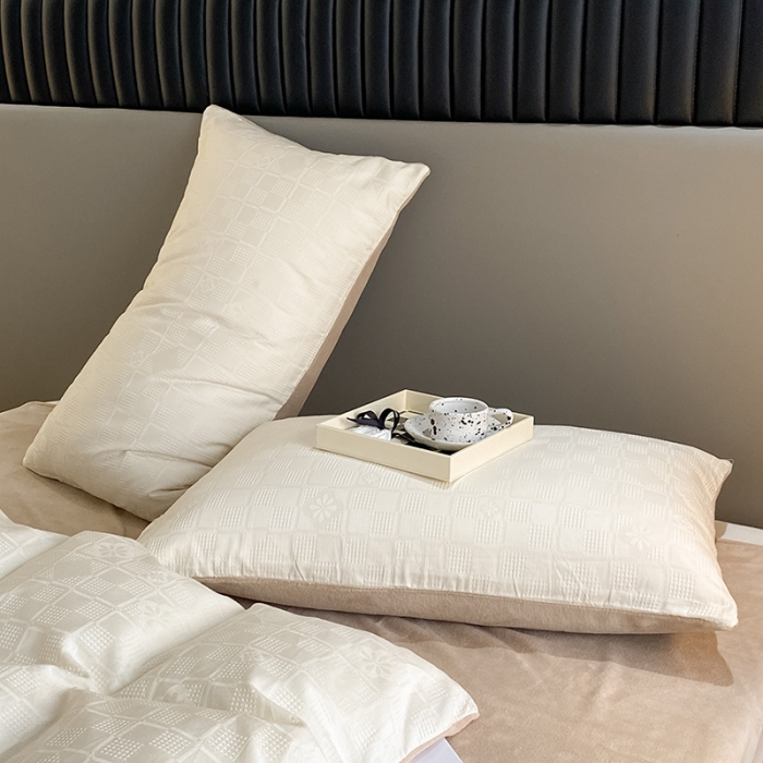 91家纺网 家纺一手货源 找家纺 金奇达 2023新款全棉华夫格绒四件套 奶咖【全棉华夫格加绒】