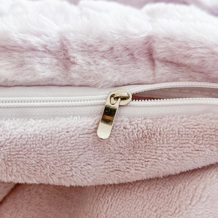 91家纺网 家纺一手货源 找家纺 澳梵 2023新款立体压花兔兔绒牛奶绒四件套 米拉-浅紫