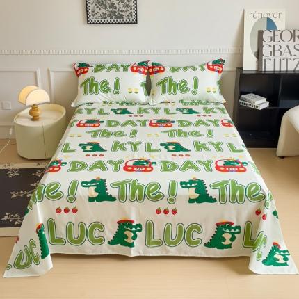 91家纺网 家纺一手货源 找家纺 （总）金鑫汇 2023新款喷气全棉单床单