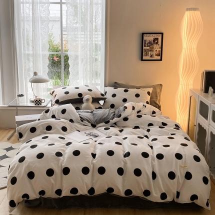 91家纺网 家纺一手货源 找家纺 （总）红嘴企鹅 2025新款棉加绒保暖四件套含买家秀