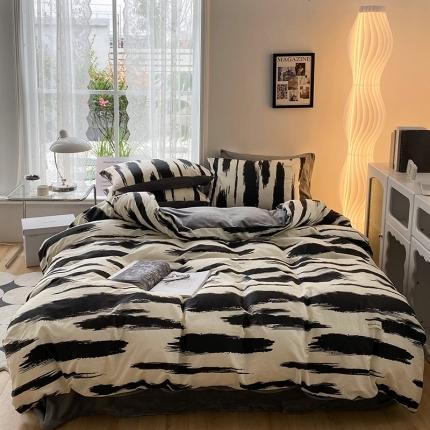 91家纺网 家纺一手货源 找家纺 （总）红嘴企鹅 2025新款棉加绒保暖四件套含买家秀