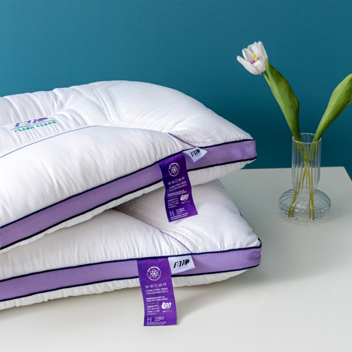 91家纺网 家纺一手货源 找家纺 拾光枕芯 2023新款闪净定型枕枕头枕芯 48*74cm/只 白