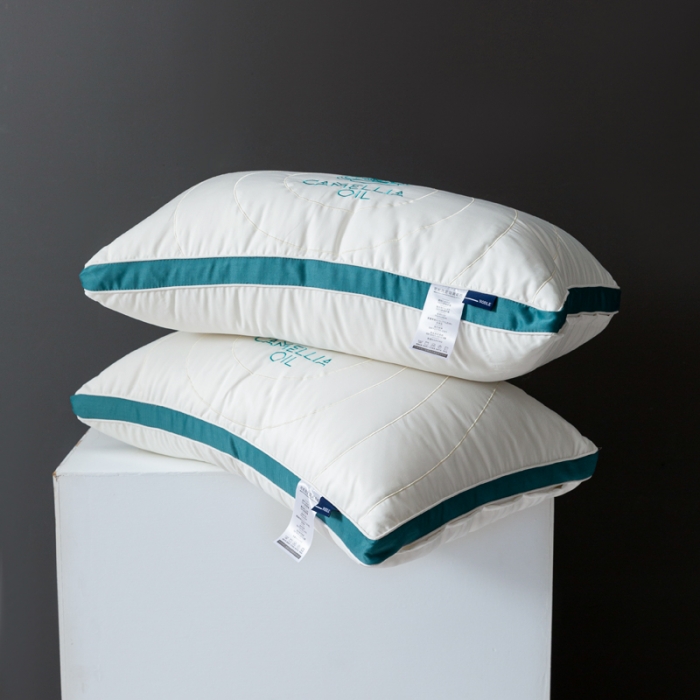 91家纺网 家纺一手货源 找家纺 （总）拾光枕芯 2023新款网红热款水滴山茶枕枕头枕芯