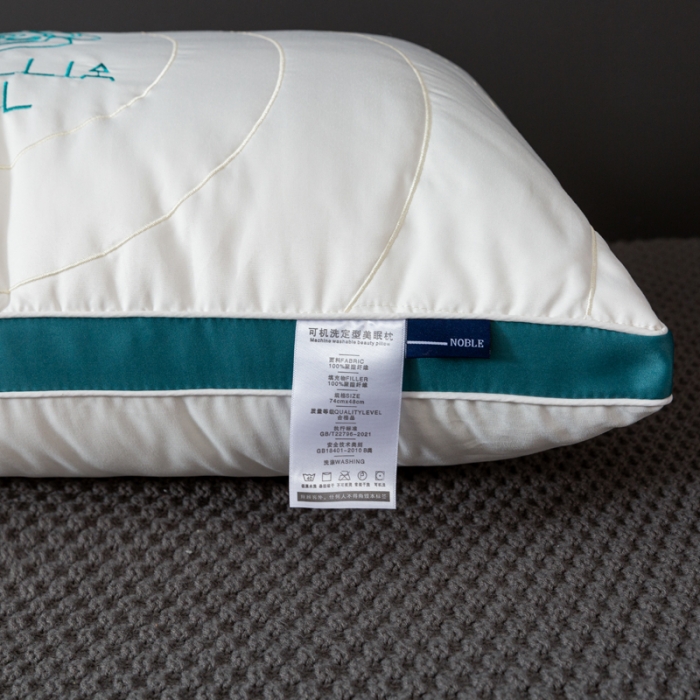 91家纺网 家纺一手货源 找家纺 （总）拾光枕芯 2023新款网红热款水滴山茶枕枕头枕芯