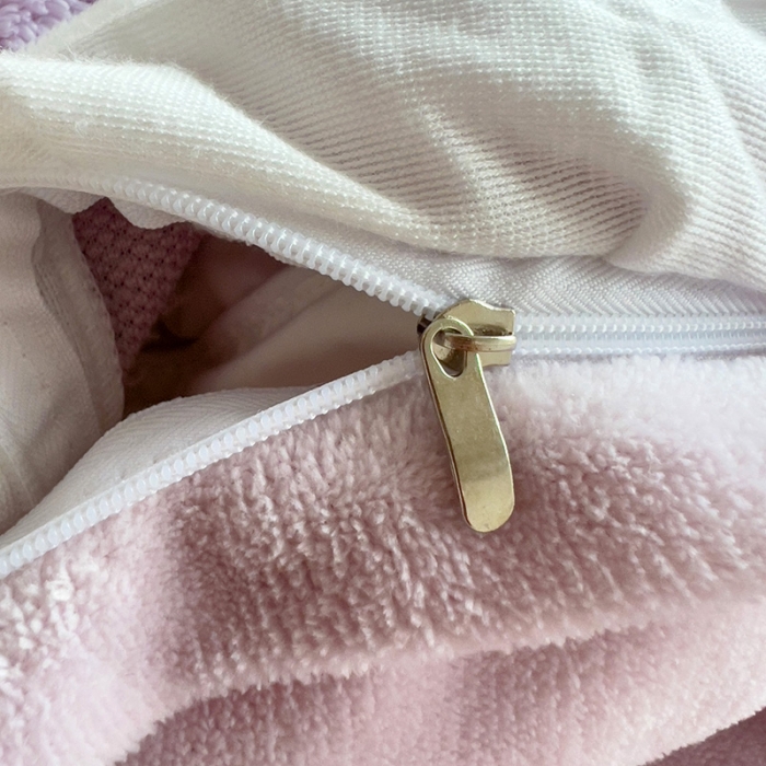 91家纺网 家纺一手货源 找家纺 澳梵 2023新款温柔梦境花梦塔芙绒韩版四件套 花梦-紫色