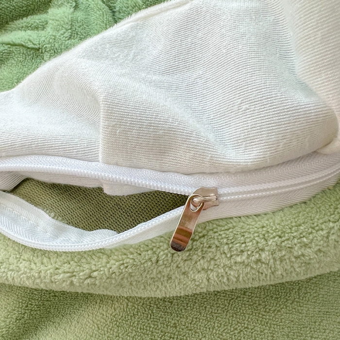 91家纺网 家纺一手货源 找家纺 澳梵 2023新款温柔梦境花梦塔芙绒韩版四件套 温柔梦境-草绿