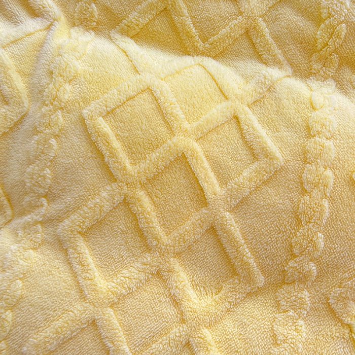 91家纺网 家纺一手货源 找家纺 澳梵 2023新款温柔梦境花梦塔芙绒韩版四件套 温柔梦境-嫩黄