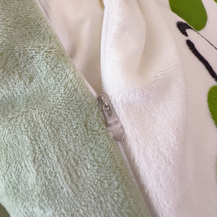 91家纺网 家纺一手货源 找家纺 宜家坊 2023新款小清新加厚印花牛奶绒四件套 简单款-快乐小狗