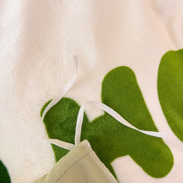 91家纺网 家纺一手货源 找家纺 宜家坊 2023新款小清新加厚印花牛奶绒四件套 简单款-快乐小狗