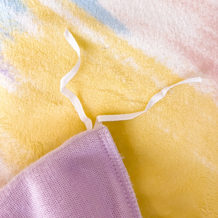 91家纺网 家纺一手货源 找家纺 宜家坊 2023新款小清新加厚印花牛奶绒四件套 简单款-流星花园