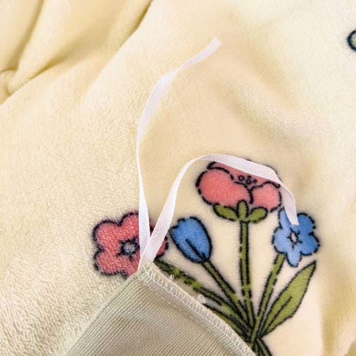 91家纺网 家纺一手货源 找家纺 宜家坊 2023新款小清新加厚印花牛奶绒四件套 简单款-米菲兔