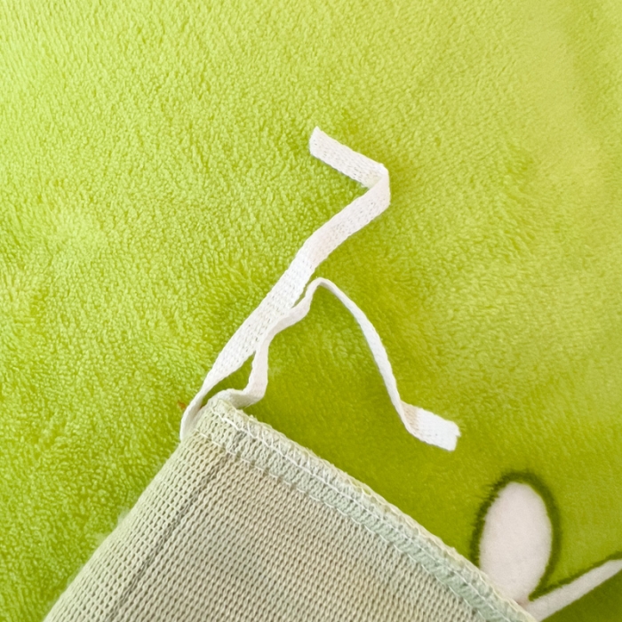 91家纺网 家纺一手货源 找家纺 宜家坊 2023新款小清新加厚印花牛奶绒四件套 简单款-牛油果