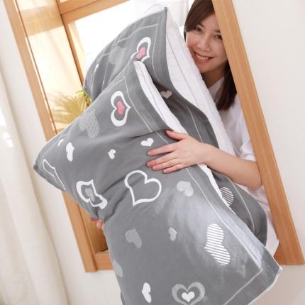 91家纺网 家纺一手货源 找家纺 （总）朴尔 2023新款柔棉花间风系列三层纱布枕巾52x78cm/对