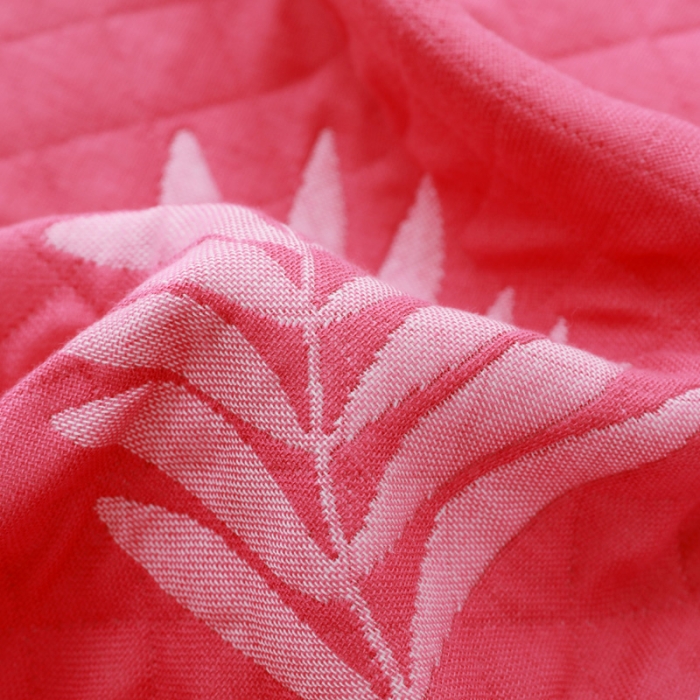 91家纺网 家纺一手货源 找家纺 （总）朴尔 2023新款柔棉花间风系列三层纱布枕巾52x78cm/对