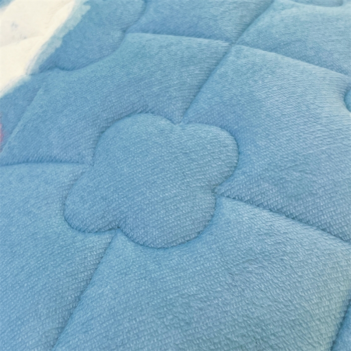 91家纺网 家纺一手货源 找家纺 梦舒羽 2025新款牛奶绒夹棉长枕套宿舍双人枕芯套 爱意浓浓