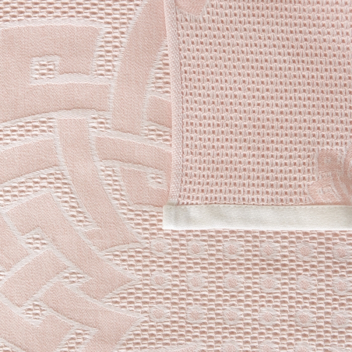 91家纺网 家纺一手货源 找家纺 （总）朴尔 2023新款全棉纱布蜂窝结构系列枕巾系列52x78cm/对