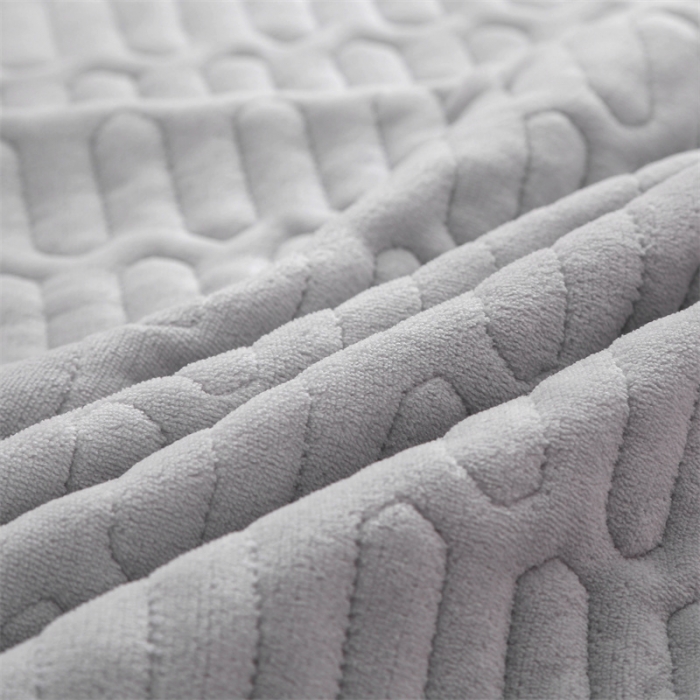 91家纺网 家纺一手货源 找家纺 美优兰 2025秋冬新款牛奶绒榻榻米垫床盖（可定制） 素沫