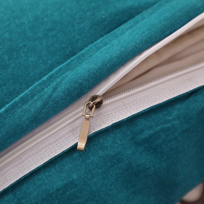 91家纺网 家纺一手货源 找家纺 晶缦 2023新款典雅系全棉活性磨毛四件套 潮玩小熊蓝