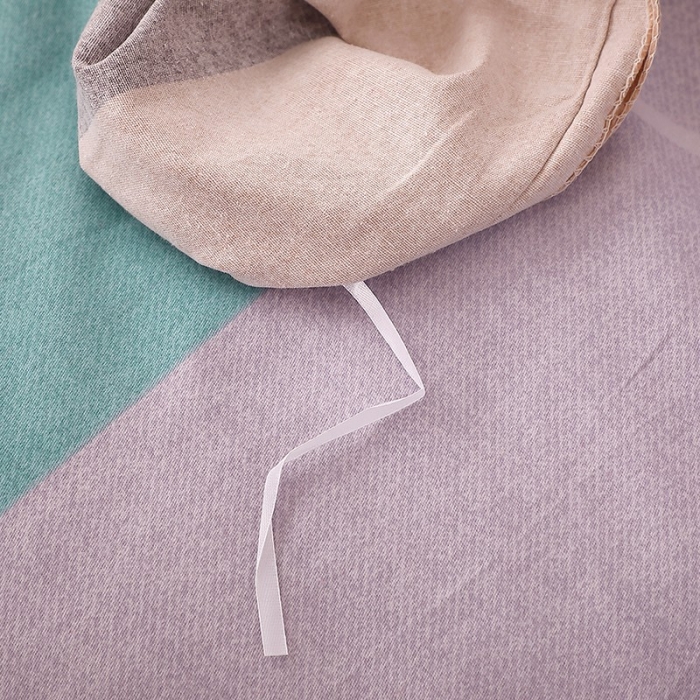 91家纺网 家纺一手货源 找家纺 晶缦 2023新款典雅系全棉活性磨毛四件套 曼哈顿