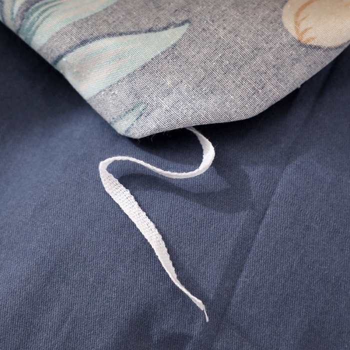 91家纺网 家纺一手货源 找家纺 晶缦 2023新款典雅系全棉活性磨毛四件套 热带罗林