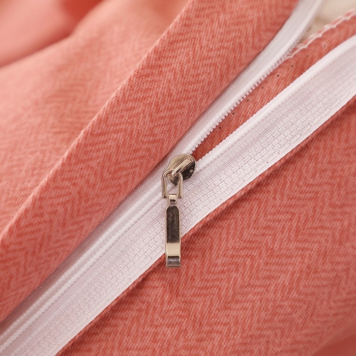 91家纺网 家纺一手货源 找家纺 晶缦 2023新款典雅系全棉活性磨毛四件套 未来之星粉