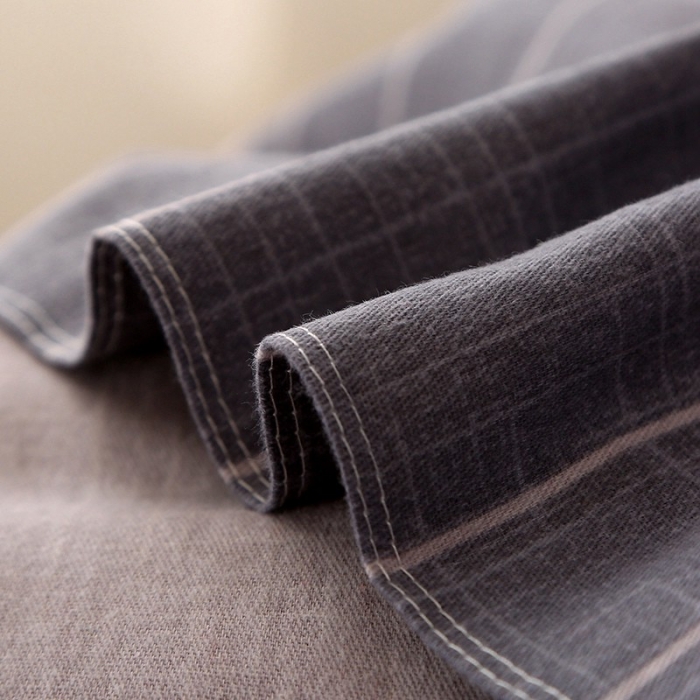 91家纺网 家纺一手货源 找家纺 晶缦 2023新款典雅系全棉活性磨毛四件套 沃森