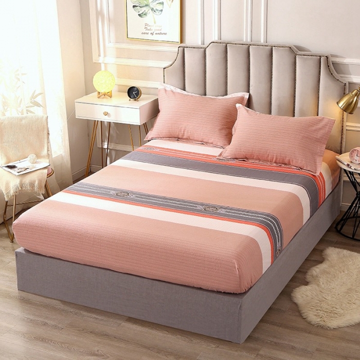 91家纺网 家纺一手货源 找家纺 晶缦 2023新款典雅系全棉活性磨毛四件套 雅颂