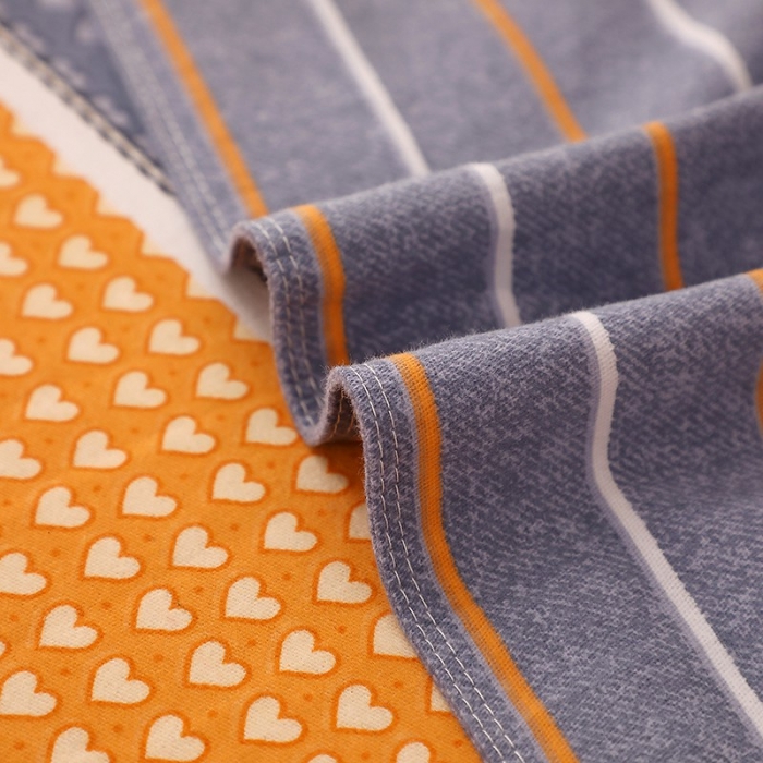 91家纺网 家纺一手货源 找家纺 晶缦 2023新款典雅系全棉活性磨毛四件套 一鹿相伴