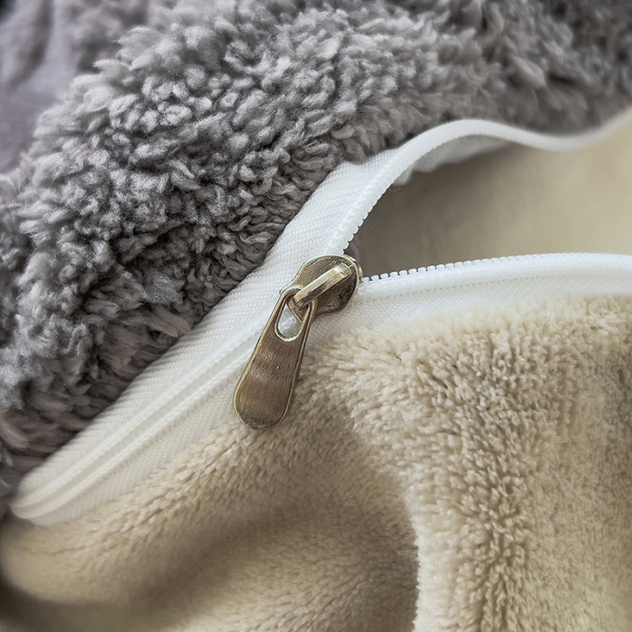 91家纺网 家纺一手货源 找家纺 欧冠  2023秋冬加厚塔芙绒简约款牛奶绒四件套 深灰