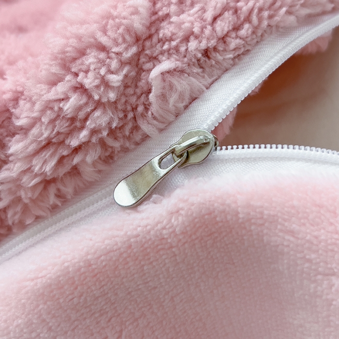 91家纺网 家纺一手货源 找家纺 欧冠  2023秋冬加厚塔芙绒简约款牛奶绒四件套 甜粉