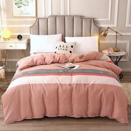 91家纺网 家纺一手货源 找家纺 晶缦 2023新款典雅系全棉活性磨毛多规格单品四件套-被套 雅颂