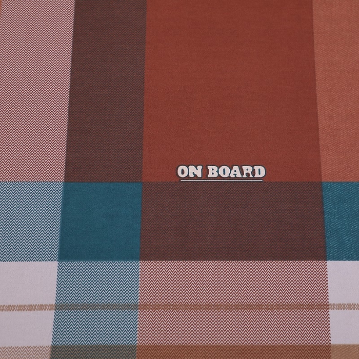 91家纺网 家纺一手货源 找家纺 晶缦家纺  2023新款典雅系全棉活性磨毛多规格单品四件套--床单 苏格风情桔