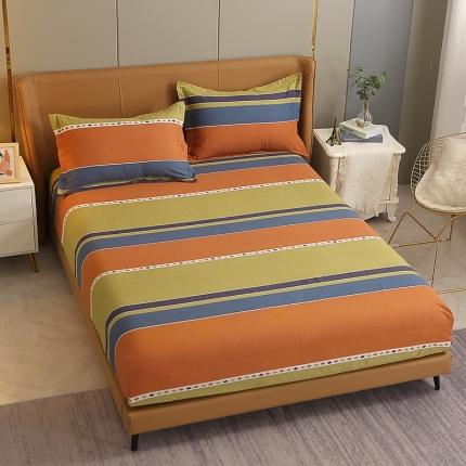 91家纺网 家纺一手货源 找家纺 总-2024新款典雅系全棉活性磨毛多规格单品床笠单件纯棉磨毛床笠单床笠