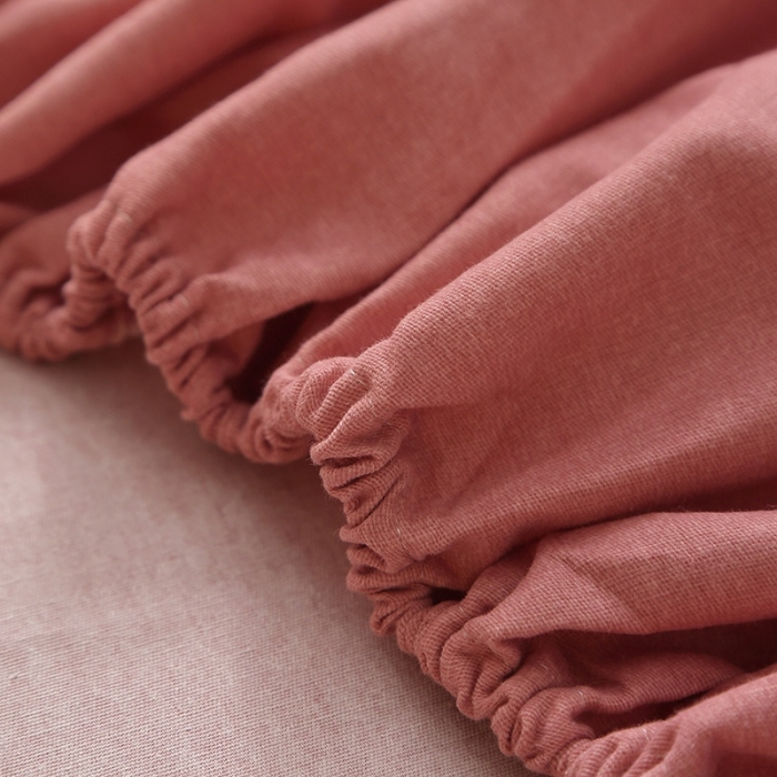 91家纺网 家纺一手货源 找家纺 总-2024新款典雅系全棉活性磨毛多规格单品床笠单件纯棉磨毛床笠单床笠