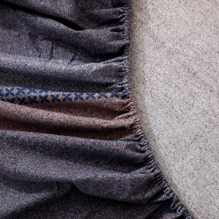 91家纺网 家纺一手货源 找家纺 晶缦家纺 2023新款典雅系全棉活性磨毛多规格单品床笠 布拉格