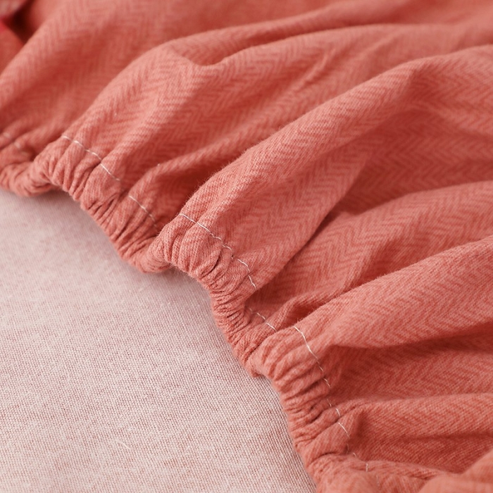 91家纺网 家纺一手货源 找家纺 晶缦家纺 2023新款典雅系全棉活性磨毛多规格单品床笠 未来之星粉