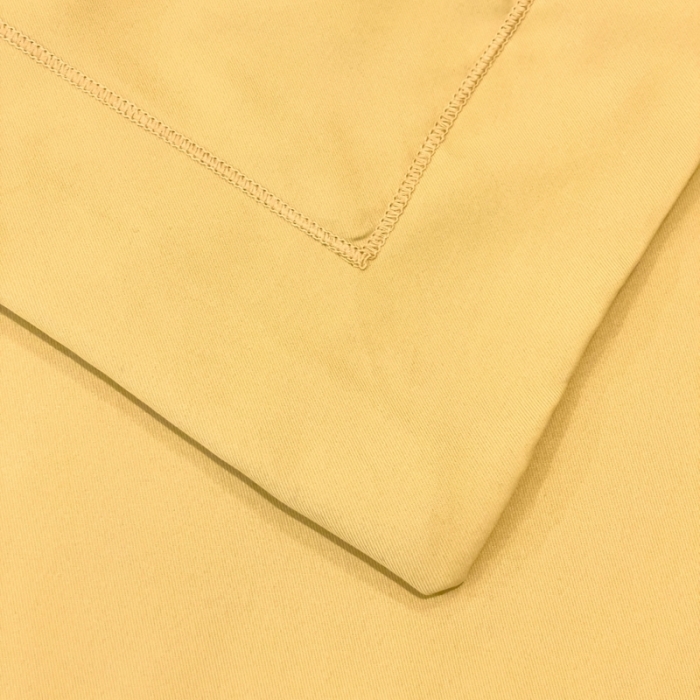 91家纺网 家纺一手货源 找家纺 靓生活 2023新款磨毛双斜四件套明黄