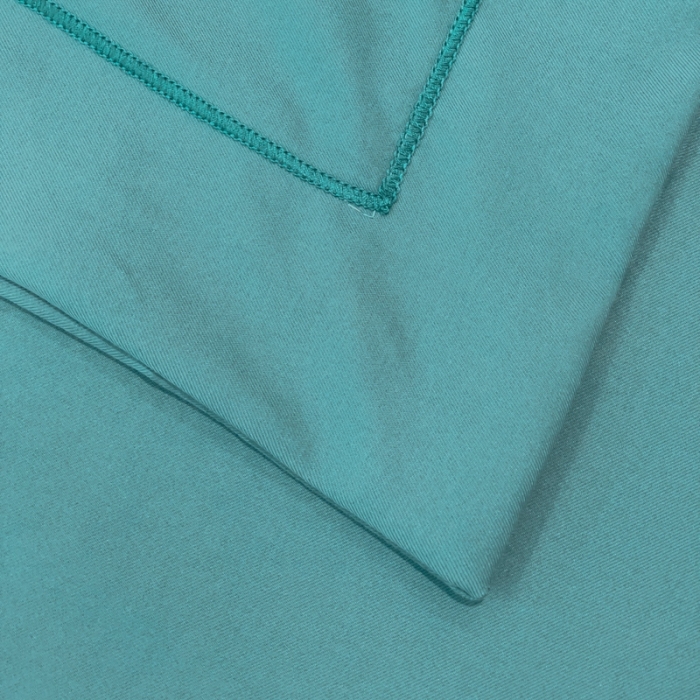 91家纺网 家纺一手货源 找家纺 靓生活 2023新款磨毛双斜四件套珊瑚绿