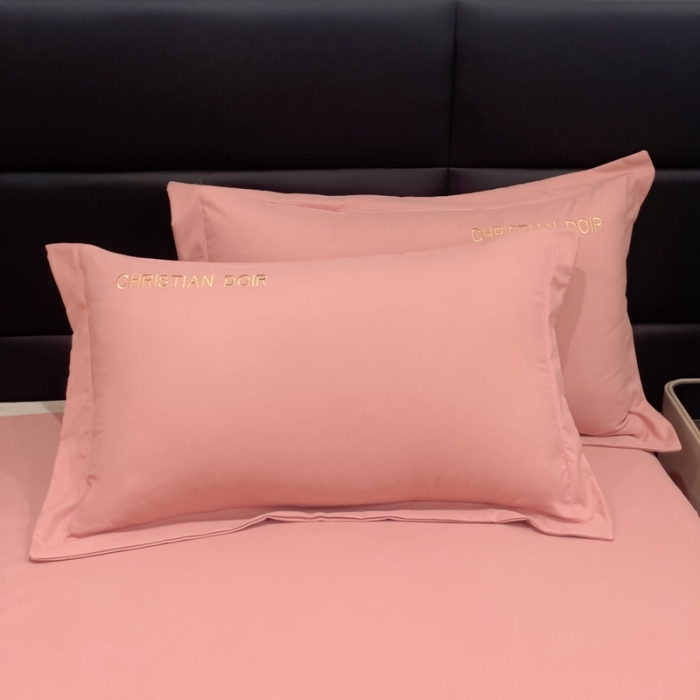 91家纺网 家纺一手货源 找家纺 靓生活 2023新款磨毛双斜四件套玉色