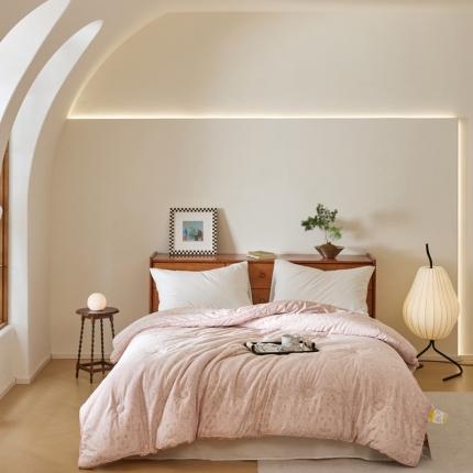 91家纺网 家纺一手货源 找家纺 （总）紫乐 A类纯棉天雪棉印花大豆被春秋被加厚冬被全棉被子被芯