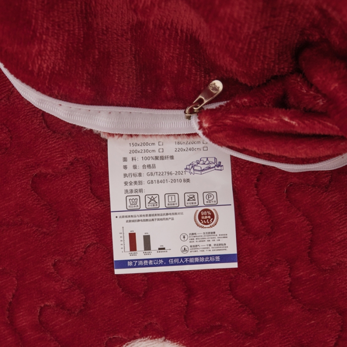 91家纺网 家纺一手货源 找家纺 梓依家纺 2023新款牛奶绒床盖款四件套 草莓熊