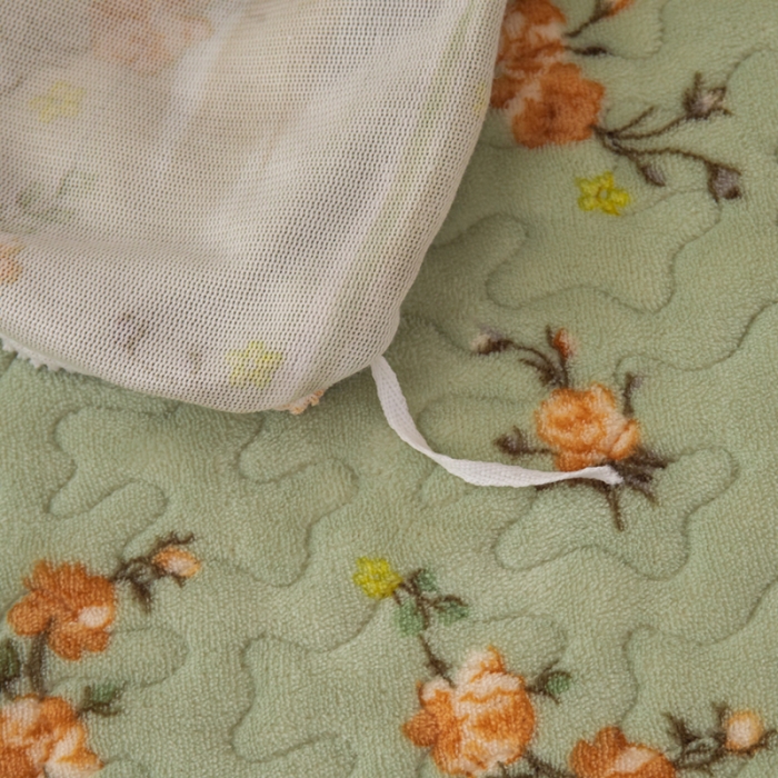 91家纺网 家纺一手货源 找家纺 梓依家纺 2023新款牛奶绒床盖款四件套 芬芳