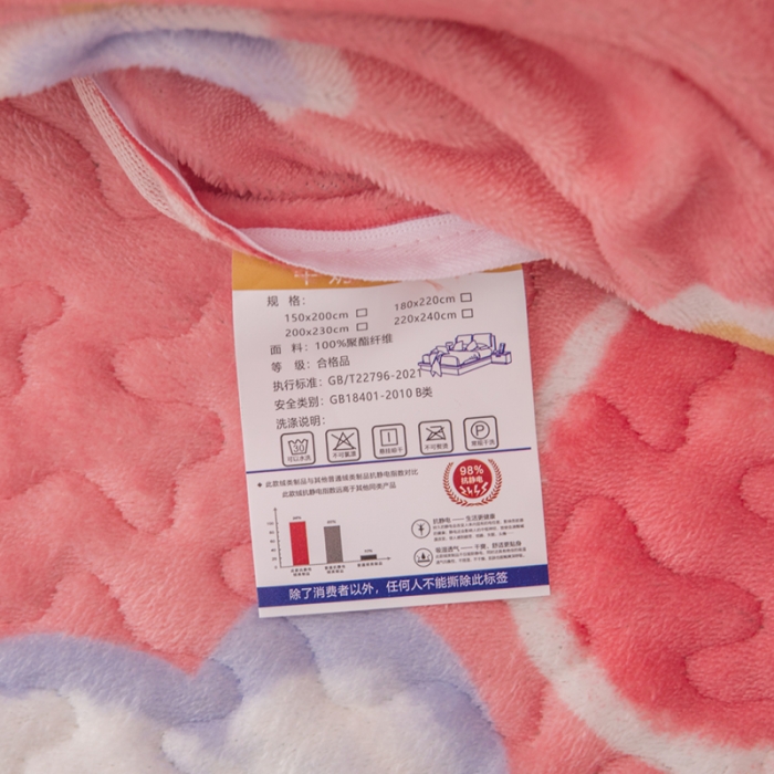 91家纺网 家纺一手货源 找家纺 梓依家纺 2023新款牛奶绒床盖款四件套 花海