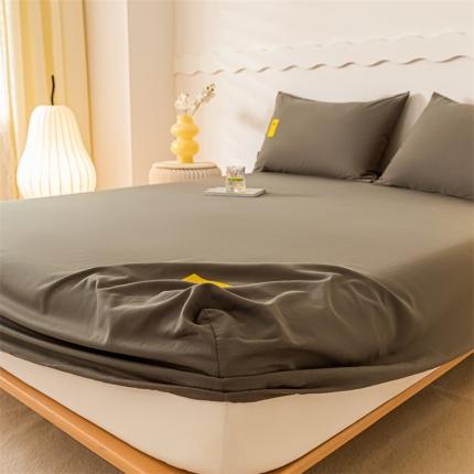 91家纺网 家纺一手货源 找家纺 蓝米卡夫 2024秋冬全棉加厚磨毛A+单床笠三件套 A+玛咖CL